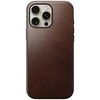 Nomad Modern Odinis dėklas, rusctic ruda, iPhone 16 Pro Max | Horween