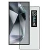 OBAL:ME 5D apsauginis stiklas telefonui Samsung Galaxy S24 Ultra Juodas