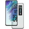 OBAL:ME 5D apsauginis stiklas telefonui Samsung Galaxy S21 FE 5G Juodas