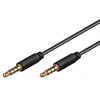 Kabelis PremiumCord Jack 3,5mm - Jack 3,5mm 1m juoda (kjack4mm1)
