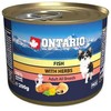 Ontario konservai šunims su žuvimi