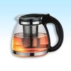 Virdulys Extralink ORAVA VK-150 arbatos virimo aparatas, Stiklinis arbatinukas su nerūdijančio plieno sieteliu, Skaidrus, 1,5 L