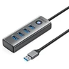 Šakotuvas Orico PDD4U-U3 4x USB-A 3.0 – pilkos spalvos