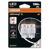 Philips Osram LED Premium New W21W Raudona EPACK