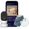 Išmani kūdikio kojinė „Owlet Dream Sock“, mėlynos spalvos + Owlet Cam 2 mobili auklė