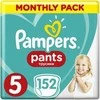 Sauskelnės - kelnaitės Pampers Pants 5 Dydis, 12-17kg, 152vnt.
