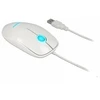 Pelė Delock 12537 - Ambidekstrinis - Optinis - USB A tipo - 1200 DPI - Baltas
