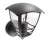 Sieninis lauko šviestuvas PHILIPS Creek, IP44, 1 x 60 W, E27, juodos sp., 17,5 x 20 x 23,5 cm