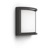 Sieninis LED lauko šviestuvas PHILIPS SAMONDRA, IP44, 2700 K, 12 W, 1200 lm, antracito sp.
