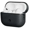 Pitaka Aramid Fiber Magnetic Case, juodas/pilka - AirPods Pro2