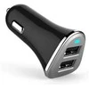 Platinet automobilinis pakrovėjas + laidas 2xUSB 3400mA, juodas (43719)