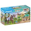 Konstruktorius Playmobil Trys arkliai su balnais 71356