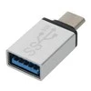 „PremiumCord“ PREMIUMCORD adapteris USB 3.1 C / kištukas – USB 3.0 A / moteriškas, sidabrinis, OTG