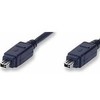 „Premiumcord FireWire 1394“ laidas, 4 kontaktų-4 kontaktų, 3 m