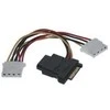 PremiumCord SATA 15- pin - Molex x3, 0.16m, Multicolor (kfsa- 9)