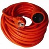 PremiumCord PremiumCord PPE2-20 rozgałęziacz 20 m 1 x gniazdo jungiama į tinklą Oranžinė