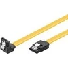Goobay TAKSATA030DR, 0,3 m, SATA 7 kontaktų, SATA 7 kontaktų, kištukas/kištukas, juodas, geltonas, tiesus