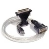 USB kabelis PremiumCord USB-A - RS-232 Juodas (ku2-232)