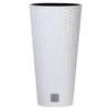 Prosperplast RATO TUBUS vazonas 250mm baltas - DRTUS250-S449