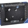 Ravensburger Dėlionė 736 vnt. - "Krypt" Juoda