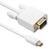 QOLTEC 50419 DisplayPort Alternatyvus režimas USB 3.1 tipo C vyriškas VGA vyriškas 1080p 2m
