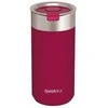„Quokka Boost“ kavos puodelis - nerūdijančio plieno terminis puodelis su alaus aliejumi 400 ml (Maroon)