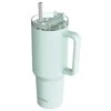 Quokka Nerezový termohrnek s brčkem Stream Turquoise 1200 ml