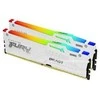 RAM Kingston KF564C32BWEAK2-32 32GB 6400MT/s DDR5 CL32 DIMM (Kit of 2) FURY Beast Baltas RGB EXPO | Kingstonas