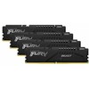 RAM Kingston KF556C40BBK4-64 64GB 5600MT/s DDR5 CL40 DIMM (Kit of 4) FURY Beast Juodas XMP | Kingstonas