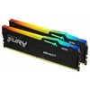 RAM Kingston 64GB 6000MT/s DDR5 CL30 DIMM (2 vnt. rinkinys) FURY Beast RGB EXPO