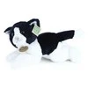 Rappa Plush baltas/juodas cat 30 cm ECO-FRIENDLY