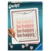 Tapymas pagal skaičius CreArt Be Happy 23544 Ravensburger