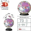 Ravensburger 3D Dėlionė 73 vnt. - Hello Kitty