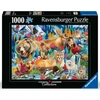 Ravensburger Dėlionė 1000 vnt. - Kanados laukiniai gyvūnai