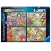 Ravensburger Dėlionė 4x500 vnt. - Nuostabūs sodai