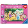 Ravensburger Dėlionė 2x24 vnt. - Princesių draugai