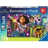 Ravensburger 3 dėlionės „Disney Užkerėti“, 3×49 det., nuo 5 m.