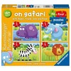Puzzle 4in1 On Safari - RAVENSBURGER dėlionė