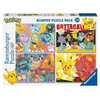 Ravensburger Dėlionė 4x100 vnt. - Pokemonai