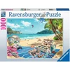 Ravensburger Dėlionė 1000 vnt. - Paplūdimys