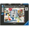 Ravensburger "2D" Dėlionė 1000 vnt. - Eames Collectors Edition: Kėdės