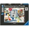 Ravensburger "2D" Dėlionė 1000 vnt. - Eames Collectors Edition: Kėdės