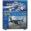 Revell Vought F4U-1A Corsair dovanų rinkinys 1/72 su dažais ir klijais