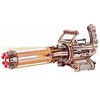 Robotime 3D medinis mechaninis konstruktorius Rotating-Barrel Machine Gun