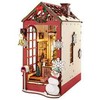 Robotime Mini namas 3D konstruktorius Christmas Indoor Scene