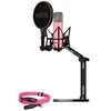 Rode Microphones NT1 Signature +XLR-cable+Desktop Studio Arm , microphone - pink, Bundle