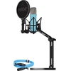 Rode Microphones NT1 Signature +XLR-cable+Desktop Studio Arm , microphone - lightblue, Bundle