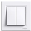 Schneider Electric Dvivietis mygtukas Baltas (EPH1100321)