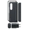 Dėklas Samsung Galaxy Fold4 stovimas dangtelis su S Pen 25W TA Juodas