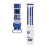 SAMSUNG dirželis „Žvaigždžių karai“ R2-D2 20 mm, baltas
